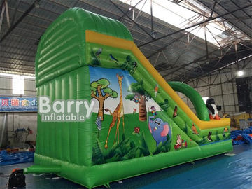 پارک ملی مینیاتور Inflatable Slide آب شناور 7 * 4 * 5m پارک آب پارک برای کودکان و نوجوانان