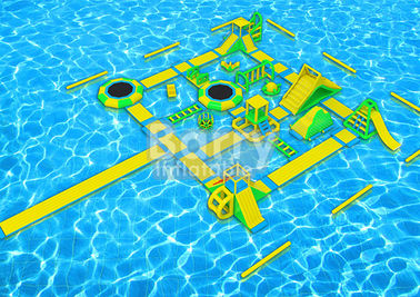 آب گرم تابستان بازی تورم ورزشی Wibit، Inflatable Wibit Sportpark برای محصول