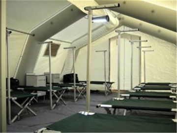 پناهگاه چادر بادی پزشکی قابل حمل در فضای باز در فضای باز برای رویدادهای اضطراری