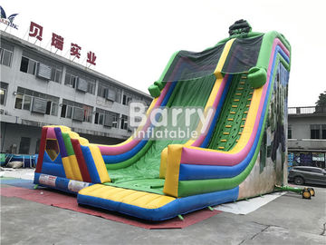 اسلایدهای PVC برزنت سفارشی ساخته شده برای کودکان کارتون خشک گوریلا اسلایدهای بادی تجاری برای مهمانی