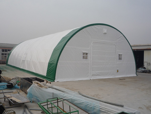 پناهگاه گنبدی انباری با سقف گرد تجاری چادر بادی پارچه آکسفورد