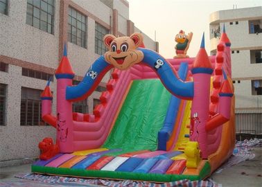 اسلاید Inflatable Commercial Cartoon، کودکان و نوجوانان اسلاید بادی برای پارک