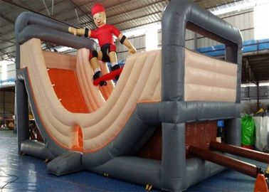 اسلاید بادی قابل حمل در فضای باز، Inflatable Inflatable N Slide با اندازه سفارشی