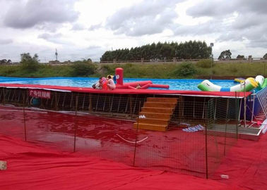 استخر های شناور قابل حمل در فضای باز فوق العاده زمینی از استخرهای شنا EN14960