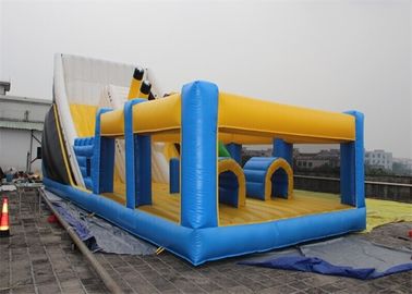 سرسره هیجان انگیز Pirate Ship Giant Slat Water Inflatable With Water Plato PVC Tarpaulin