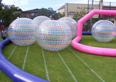 بازی های پلاستیکی بازرگانی در فضای باز، توپ غول پیکر Zorb Ball / Human Hamster Ball