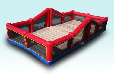 هیجان انگیز Indoor Inflatable Sports Games Bouncy Volleyball Court همراه با CE
