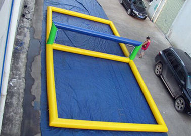 سرگرمی استخر اسباب بازی Inflatable Beach Volleyball Court برای آب