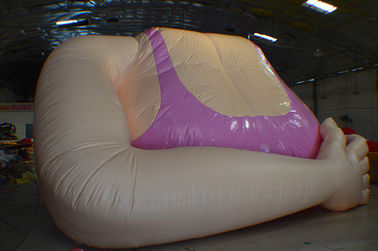 جذاب غربال PVC Inflatable Advertising قفسه سینه برای دکوراسیون در فضای باز