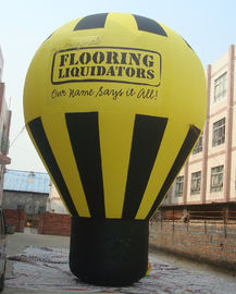 بالون بادکنکی تسمه پلاستیکی، بادکنک زمین بادکنکی برای تبلیغات
