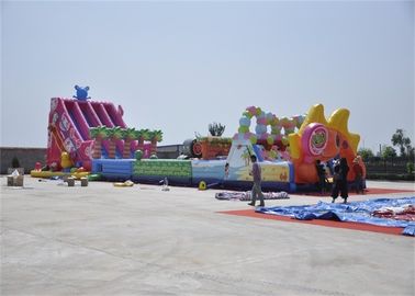 هیجان انگیز دوره تورم Inflatable، Adrenaline Rush Inflatable Course موانع شدید
