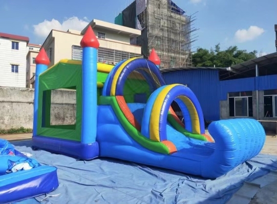 پلاتو 1000D بادی Combo Slide Bouncy Castle Jumper Park