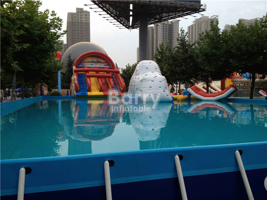 استخر آب قابل حمل برزنت PVC برای تجهیزات پارک آبی تفریحی