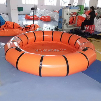 استخر آب قابل حمل کودک نارنجی استخر بادی 5 متر*5 متر