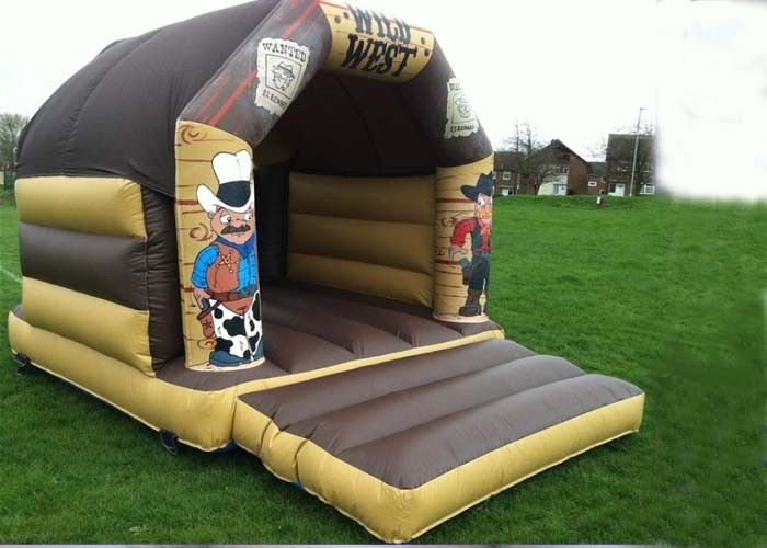 Wonderful Wild West Inflatable Bouncer پرش سفارشی برای حزب کودکان و نوجوانان