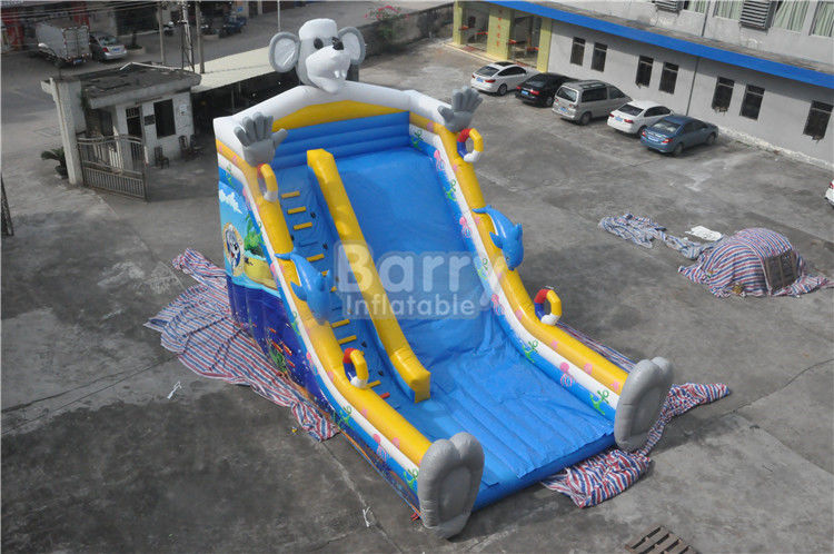 یک قطعه فیل یک قطعه QiQi Blow Up Slide با چاپ دیجیتال، اسلاید خشک تجاری