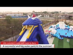 پارک آبي بزرگ و پرتابي براي فروش