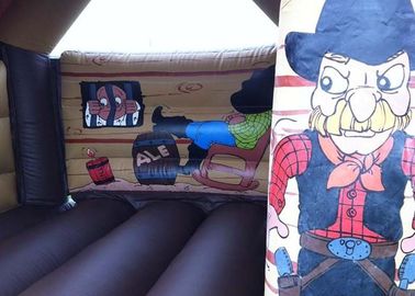 Wonderful Wild West Inflatable Bouncer پرش سفارشی برای حزب کودکان و نوجوانان