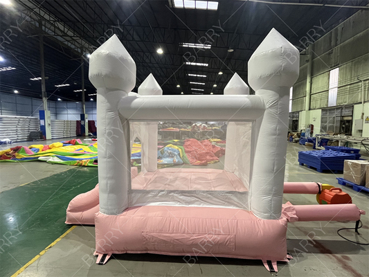 3.3x3m سفيد و گلابي زيباي بادکنک عروسي