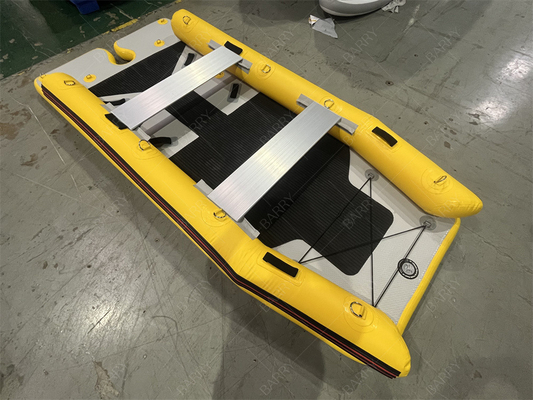 کایاک کوچک بادکنک PVC Power Sailing Ce وزن سبک کاتاماران قایق بادکنک هیپالون قایق بادکنک کاتاماران