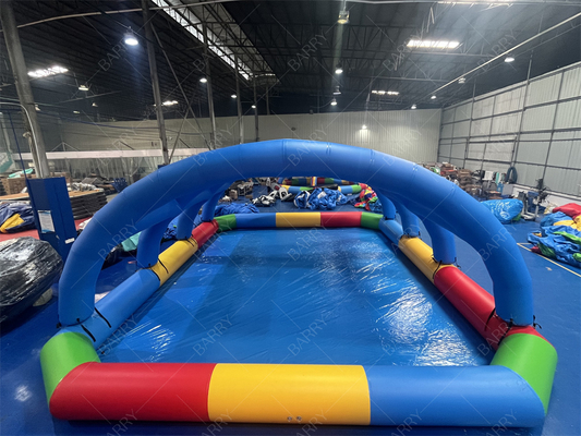 استخر شنا قابل باد بچه ها با پوشش 10x8x3.5ft PVC