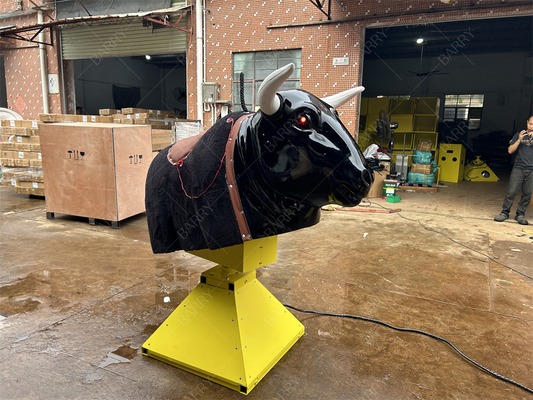 سوار گاو مکانیکی بادی برای بزرگسالان - شبیه ساز ردو قرمز