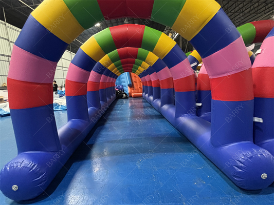 تونل اسپری آب بادی 32.8 فوتی برای رویدادهای تابستانی