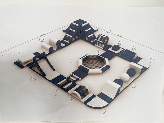 طراحی مد پارک آبی بادکنکی پارک آبی شناور بادکنکی پارک آبی تابستانی تجاری