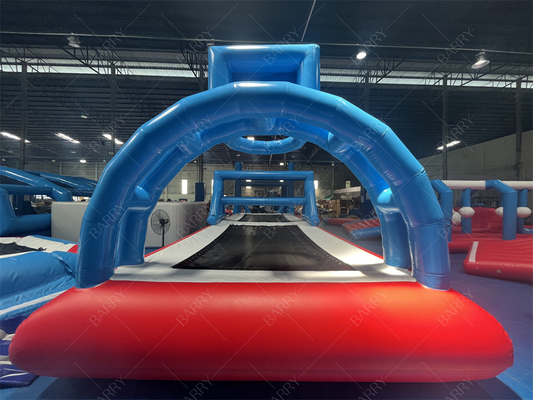 0.9mm PVC شناور پارک آبی بادکنک دریاچه بازی های آب بادکنک پارک آبی برای دریا