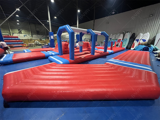 0.9mm PVC شناور پارک آبی بادکنک دریاچه بازی های آب بادکنک پارک آبی برای دریا