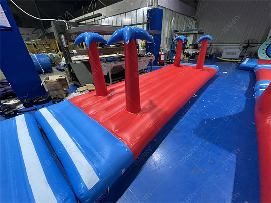 0.9mm PVC شناور پارک آبی بادکنک دریاچه بازی های آب بادکنک پارک آبی برای دریا