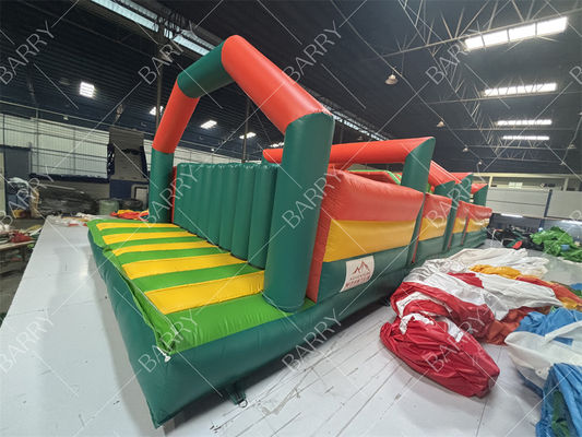 Customized Commercial Inflatable Bouncy Obstacle Course Playground Exciting Fun for All Ages