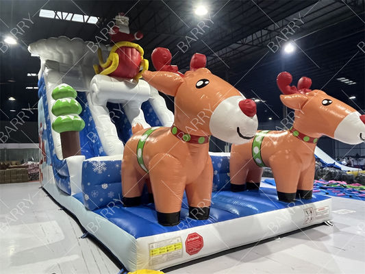 سر سره بادی تجاری کودکان و بزرگسالان برای کریسمس