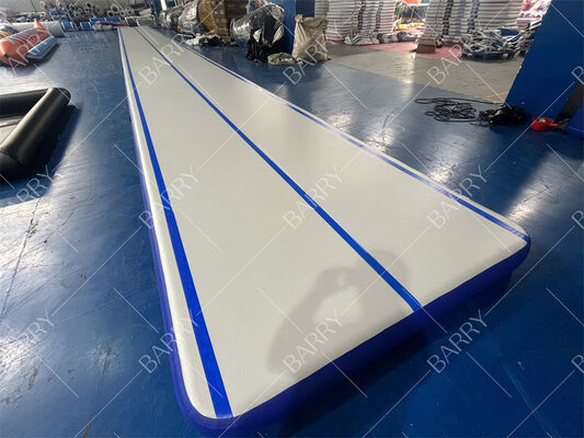 قطره بخیه پی وی سی تناسب اندام تمرینی تشک پرتاب قابل تنفیه تراک تشک برای آموزش در فضای باز