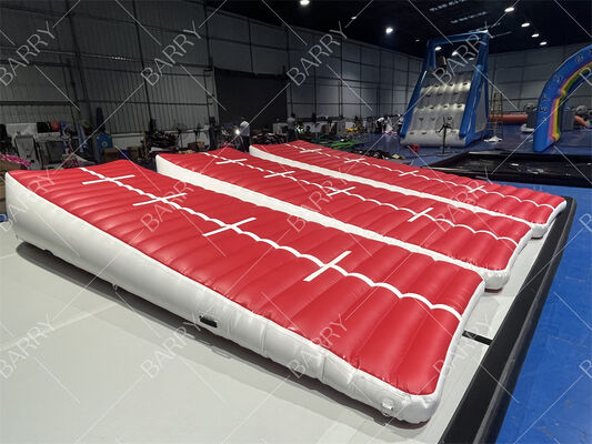 Manufacture Gymnastics Exercise Inflatable Air Track Ramp / Gymnastic Air Incline Triangle Ramp Mats