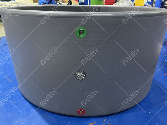 جکوزی بادی بادی پی وی سی با فناوری دوخت قطره ای، استخر آبگرم ماساژ درمانی در فضای باز با پمپ برقی