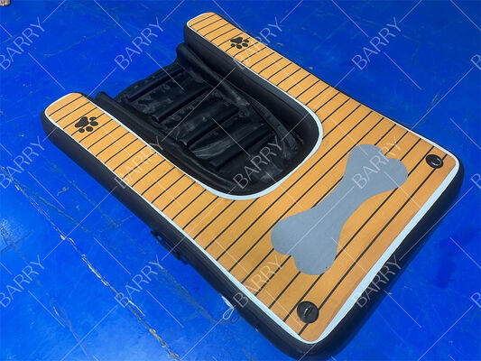 تخصیص ورزش آب کوچک استخر شناور قدم سگ رامپ توله چوبی برای سگ