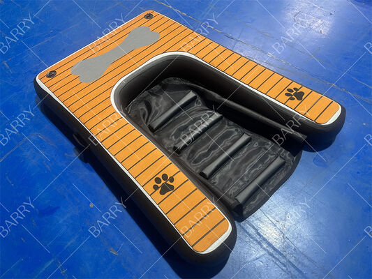 تخصیص ورزش آب کوچک استخر شناور قدم سگ رامپ توله چوبی برای سگ