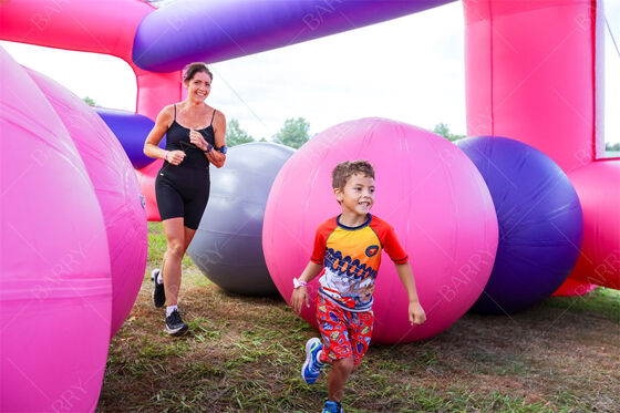 NL مسابقه بزرگ موانع پرتابی 5K موانع پرتابی