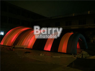 چادر آبی بادی ضد آب برای رویداد، سفارشی کردن چادر تونل LED