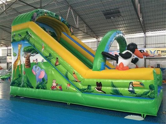 پارک ملی مینیاتور Inflatable Slide آب شناور 7 * 4 * 5m پارک آب پارک برای کودکان و نوجوانان