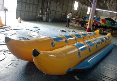 اسباب بازی های آب بادی CE / UL، قایق های مسافری قابل حمل با 12 صندلی
