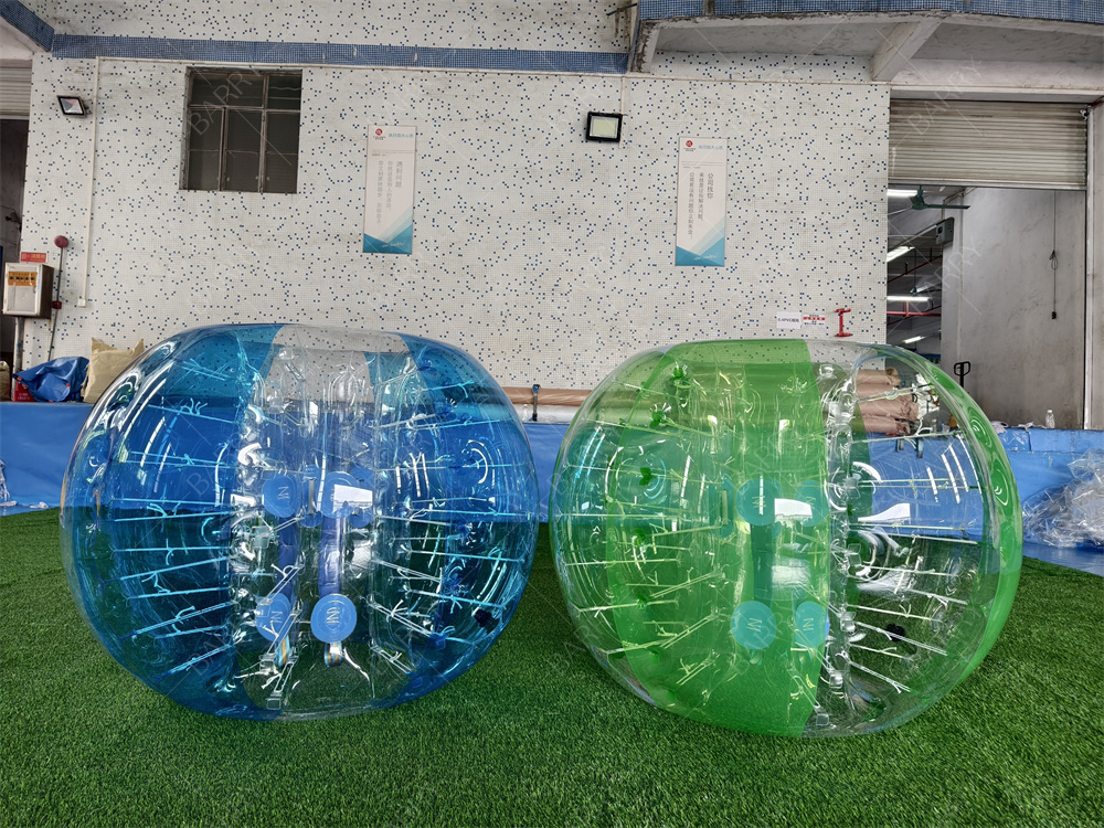 توپ حباب ضربه‌گیر بادی مبارزه انسانی برای کودکان و بزرگسالان، مواد TPU و PVC