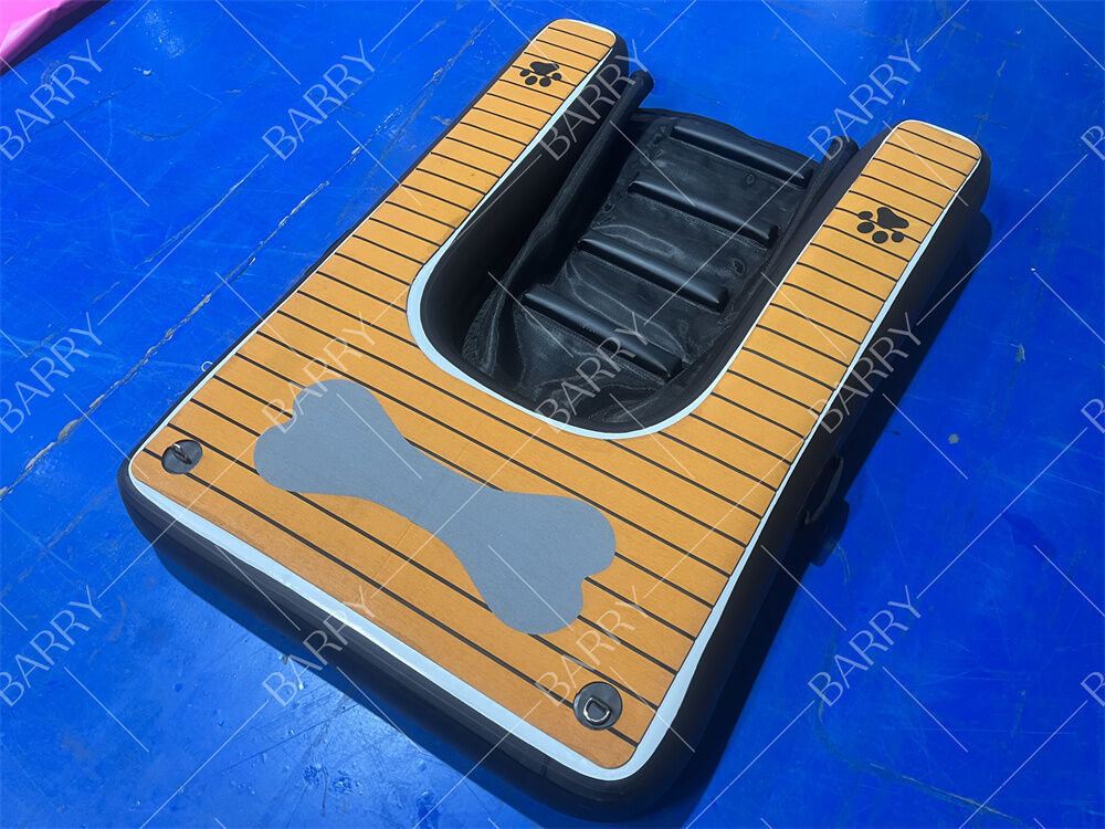 تخصیص ورزش آب کوچک استخر شناور قدم سگ رامپ توله چوبی برای سگ