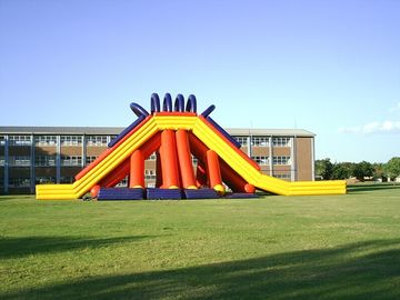 اسلایدی بادی بزرگ PVC Tarpaulin Safety Inflatable For بزرگسالان و کودکان