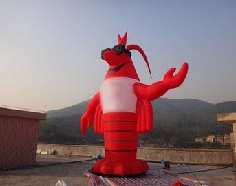 مرطوب با آب معدنی قرمز Infrared Inflatable Advertising