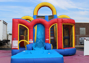 ایمنی Aqua Blaster Inflatable Combo Slide با دوره مانور برای بازی