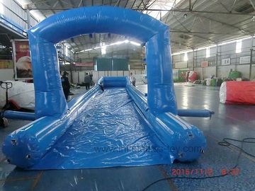 Comercial Blue City Street رویداد اسلاید آب بادی غول پیکر غول پیکر با Singel Lane