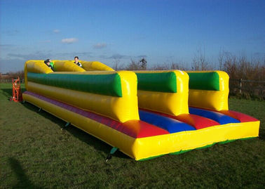 چالش برانگیز با اجرای Bungee Playground بازی های ورزشی بادی با 2 خط CE