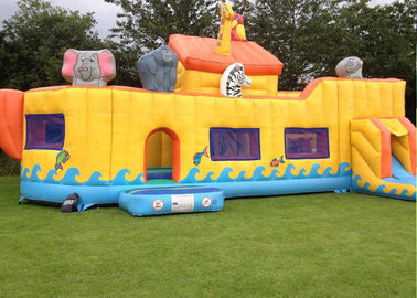 حوزه فعالیت Noah's Animal Commercial Inflatable Toddler Playground شگفت انگیز و بزرگ